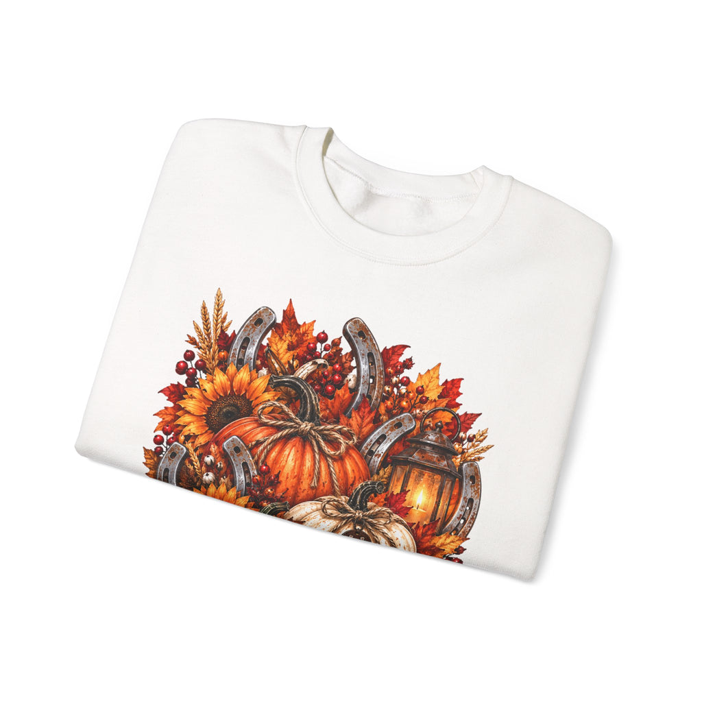 Fall Pumpkin Harvest Crewneck Sweatshirt