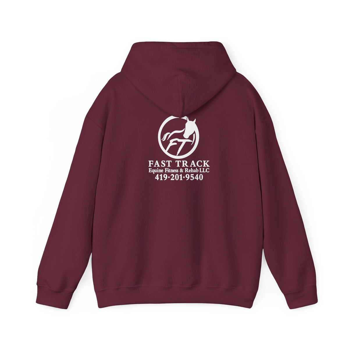 Hoodie - Fast Track Logo Racing Team Pullover