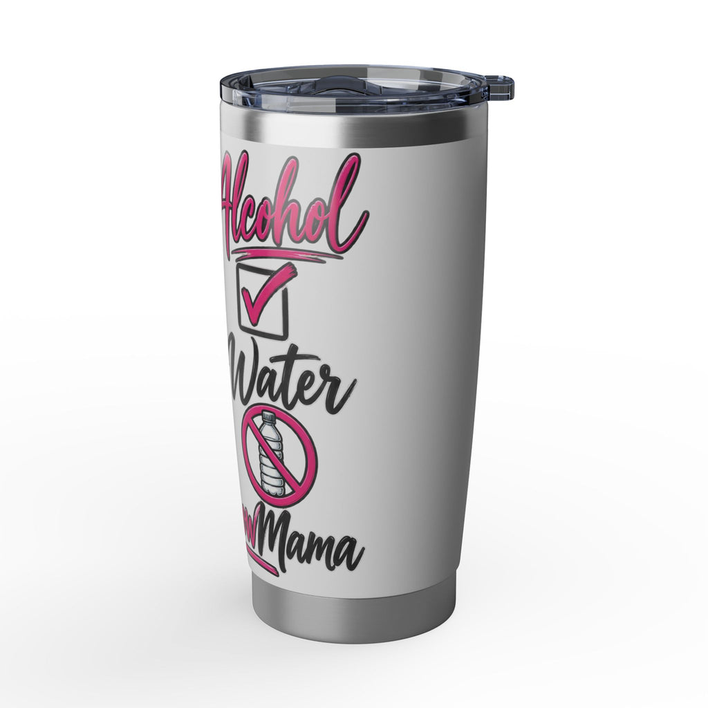 Horse Show Mug Tumbler – "Alcohol? Water?" Funny Equestrian 20oz Travel Cup