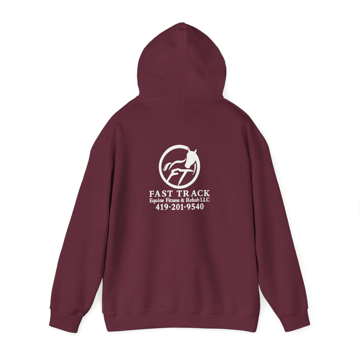Hoodie - Fast Track Logo Racing Team Pullover