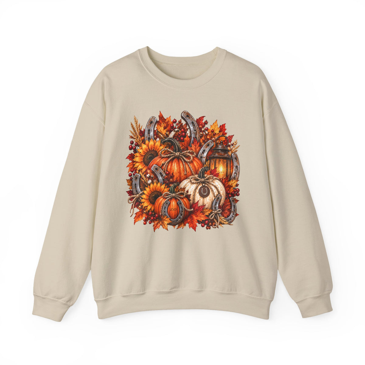 Fall Pumpkin Harvest Crewneck Sweatshirt