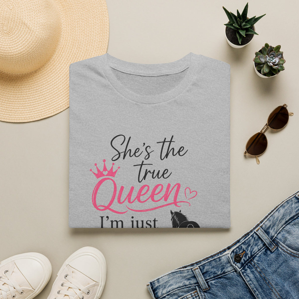 She’s the True Queen Horse Rider T-Shirt