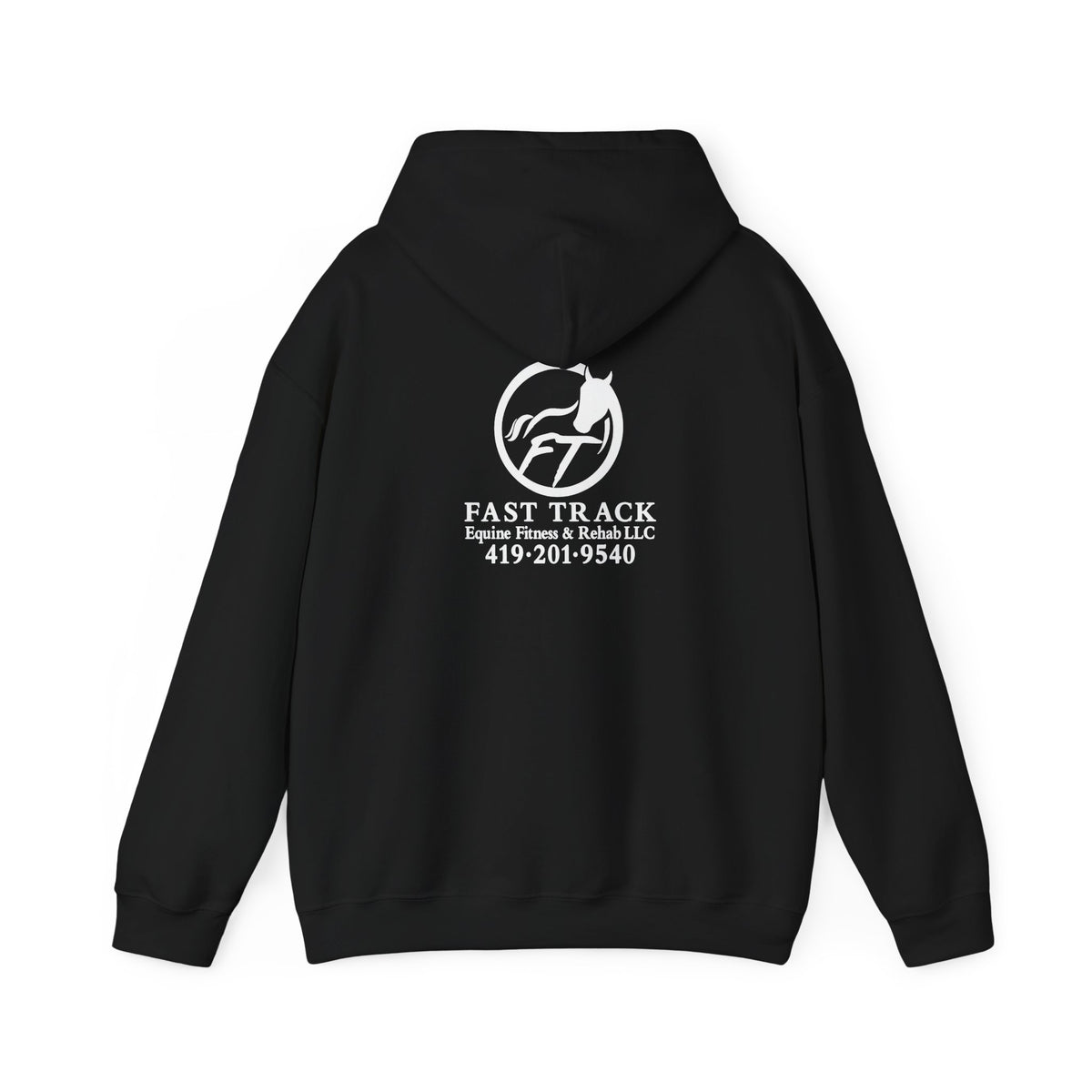 Hoodie - Fast Track Logo Racing Team Pullover