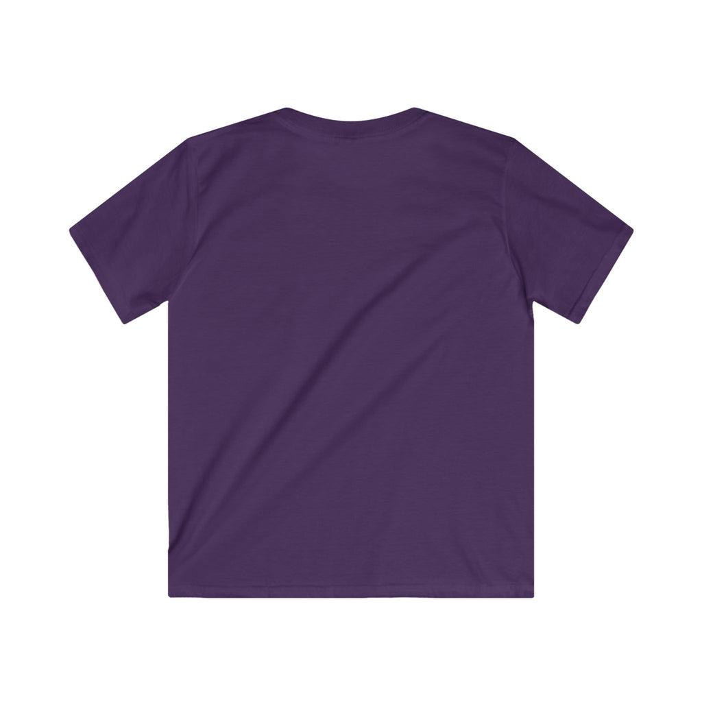 Kids Tee — "She's the True Queen, I'm Just Here for the Ride" Horse & Girl Graphic