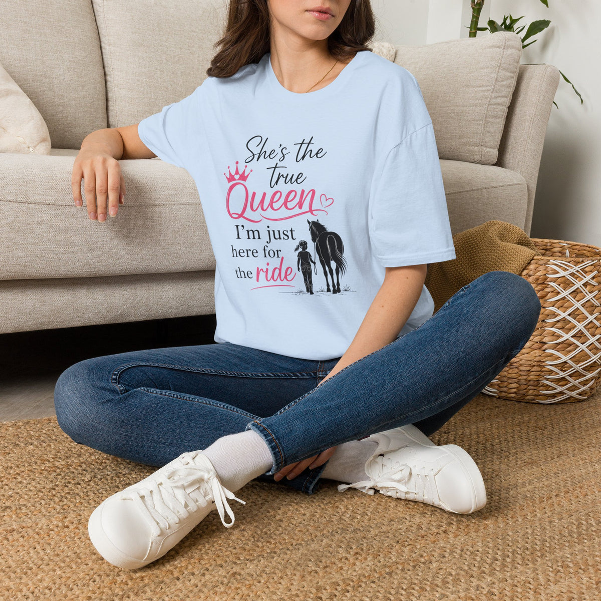 She’s the True Queen Horse Rider T-Shirt