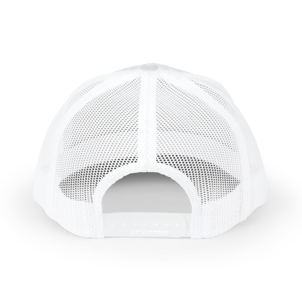 Snapback Trucker Cap — #PeptidesLife Embroidered Syringe Fitness Hat