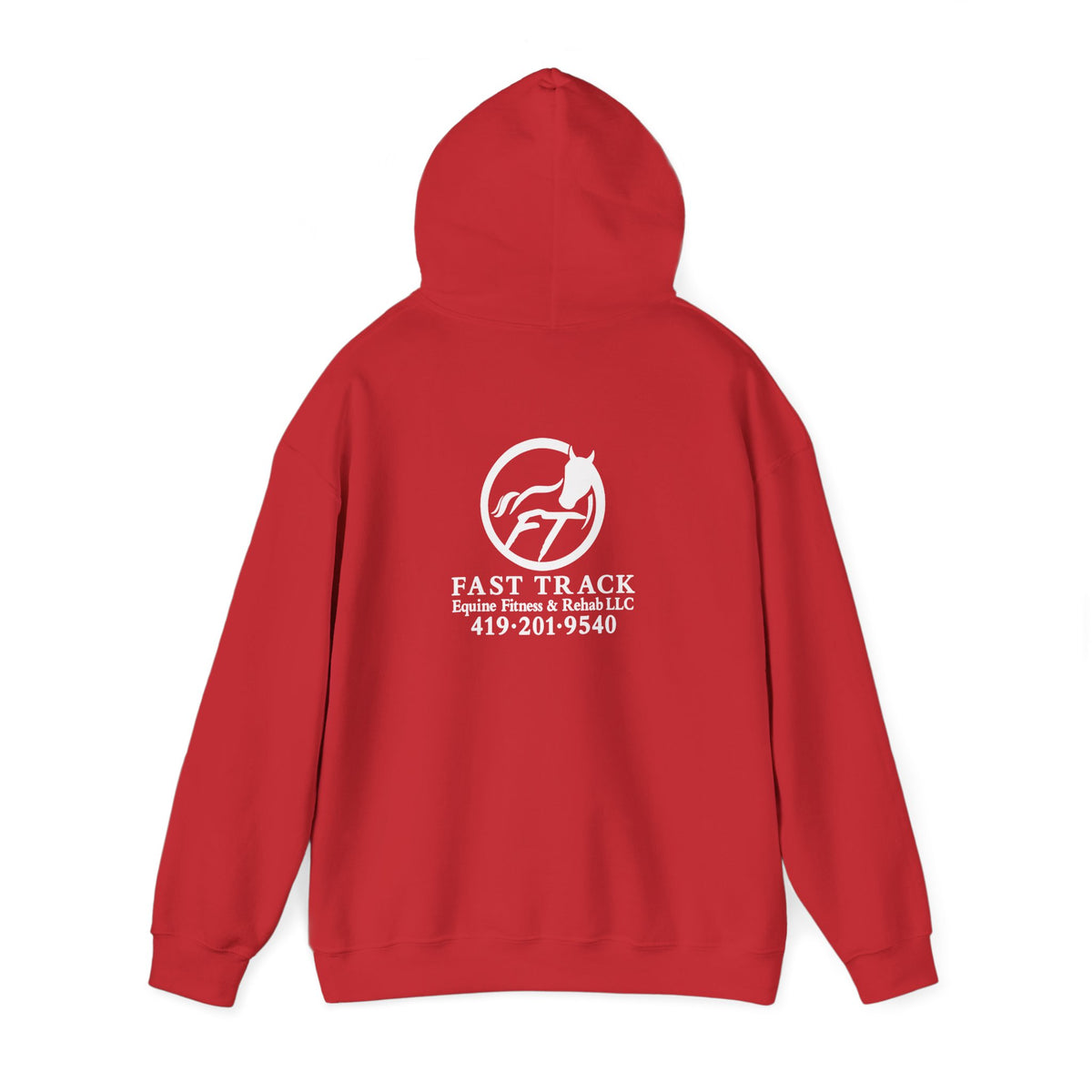 Hoodie - Fast Track Logo Racing Team Pullover
