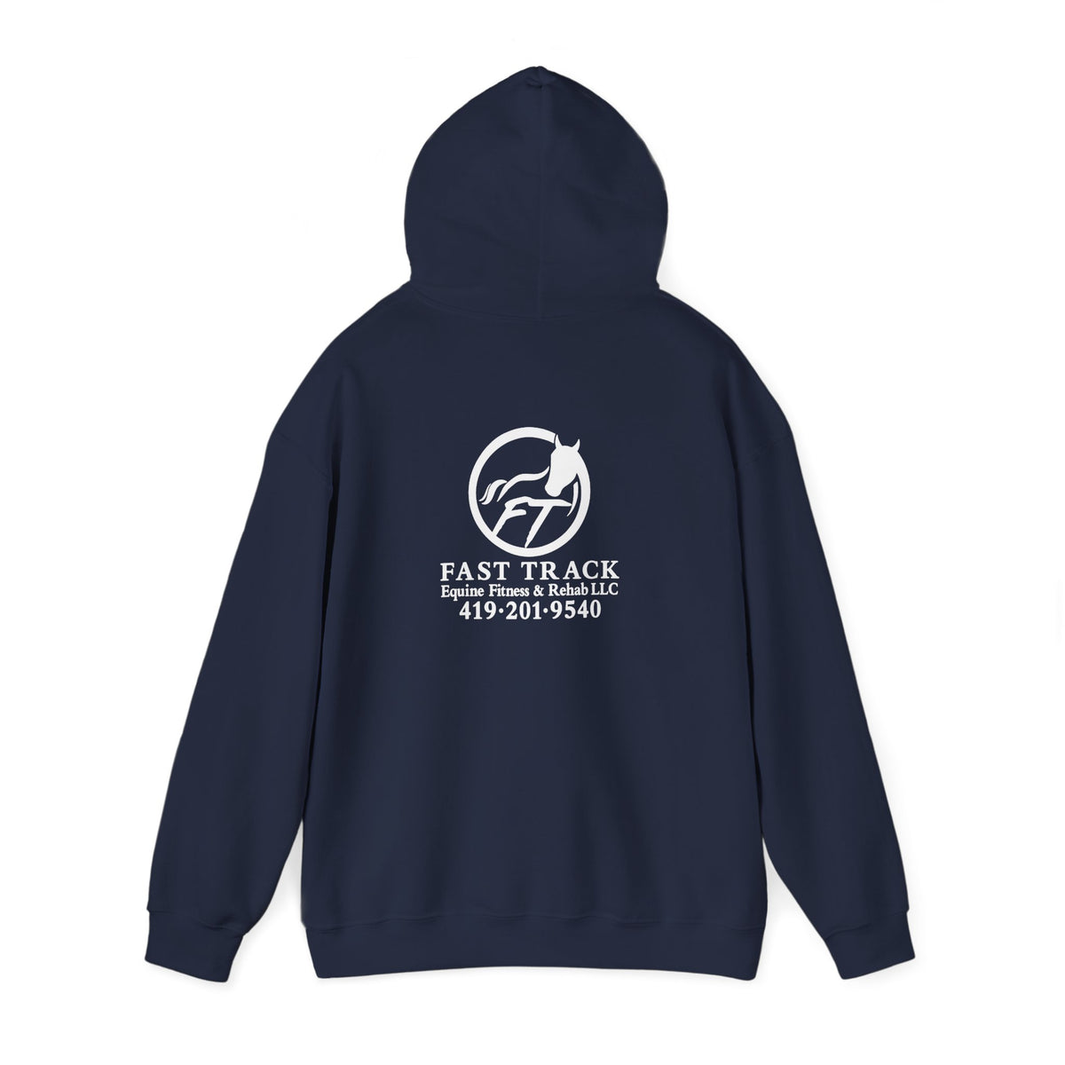 Hoodie - Fast Track Logo Racing Team Pullover