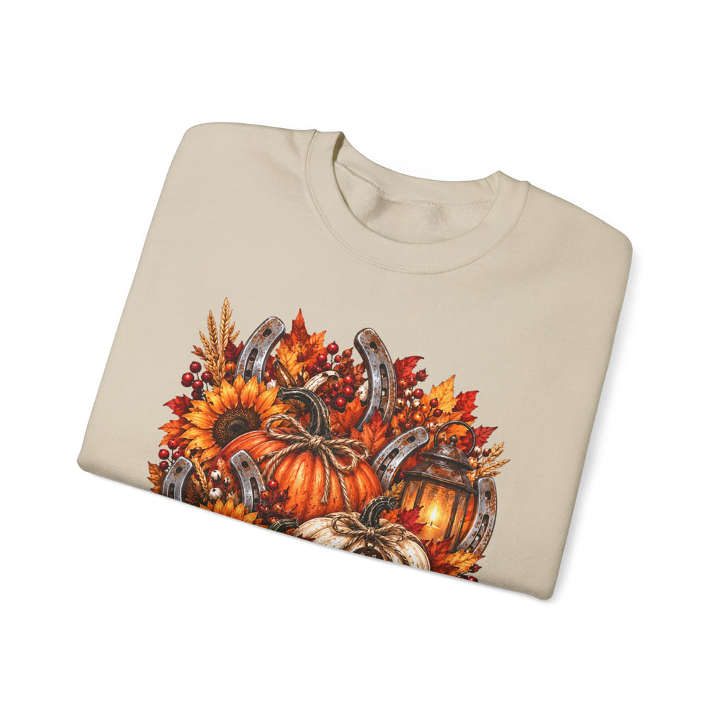 Fall Pumpkin Harvest Crewneck Sweatshirt